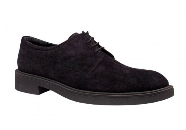 Pantofi barbati, casual, piele naturala intoarsa, Negru, Alexander Rome 21